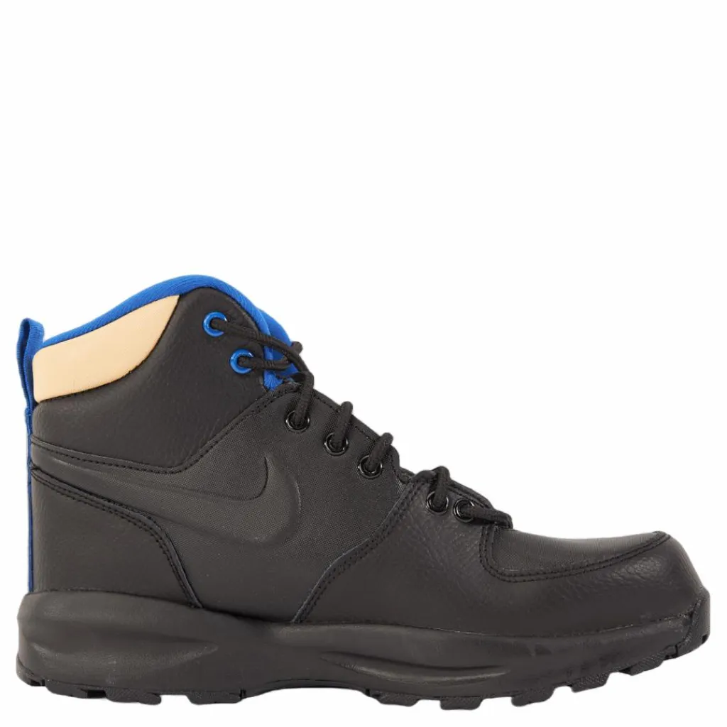 Nike Manoa Ltr Big Kids' Boots Black/black-sesame-game Royal Svart och Blå Hot