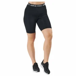 Nike Pro 365 Women's High-Rise 7" Shorts BLACK/WHITE Svart Best