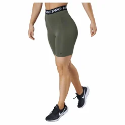 Nike Pro 365 Women's High-rise Medium Olive/black/black Svart Best