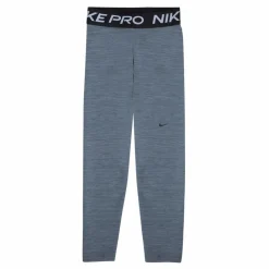 Nike Pro 365 Women's Mid-Rise Crop Leggings SMOKE GREY/HTR/BLACK/BLACK Blå Outlet