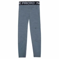 Nike Pro 365 Women's Mid-Rise Crop Leggings SMOKE GREY/HTR/BLACK/BLACK Blå Outlet