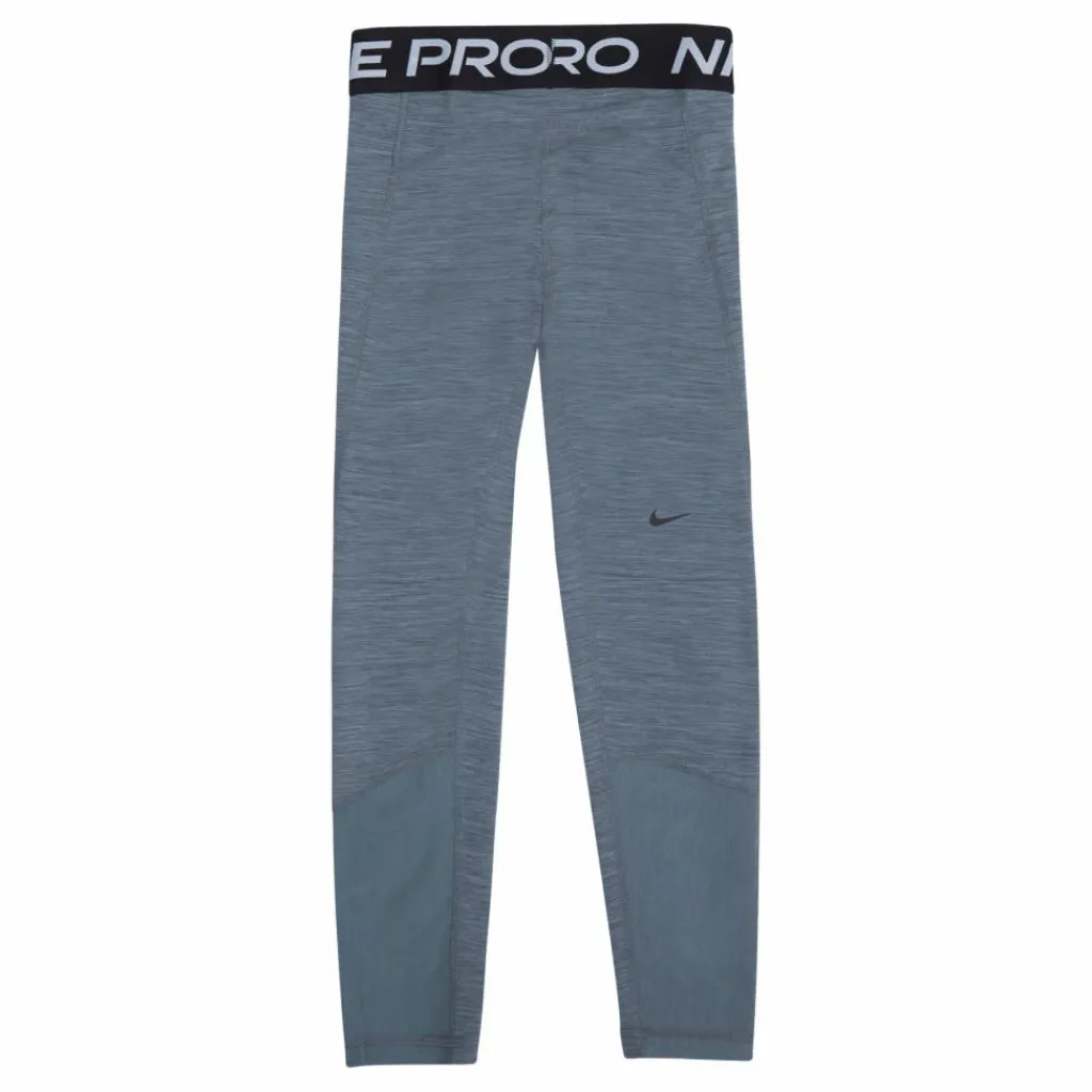 Nike Pro 365 Women's Mid-Rise Crop Leggings SMOKE GREY/HTR/BLACK/BLACK Blå Outlet