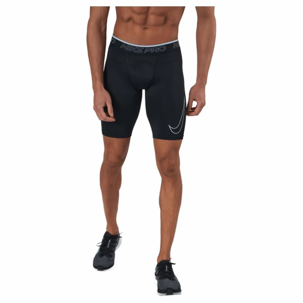 Pro Dri-FIT Men's Long Shorts BLACK/WHITE*Nike Sale