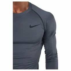 Pro Dri-FIT Men's Tight Fit Long-Sleeve Top IRON GREY/BLACK/BLACK*Nike