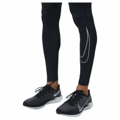 Nike Pro Dri-FIT Men's Tights BLACK/WHITE Svart