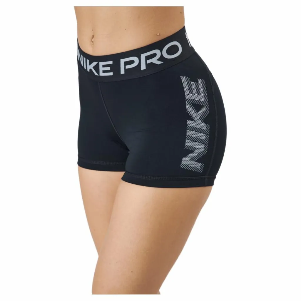 Pro Dri-fit Women's 3" Gr Black/black/white*Nike Sale