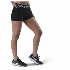 Pro Women's 3" Shorts BLACK/WHITE*Nike Discount