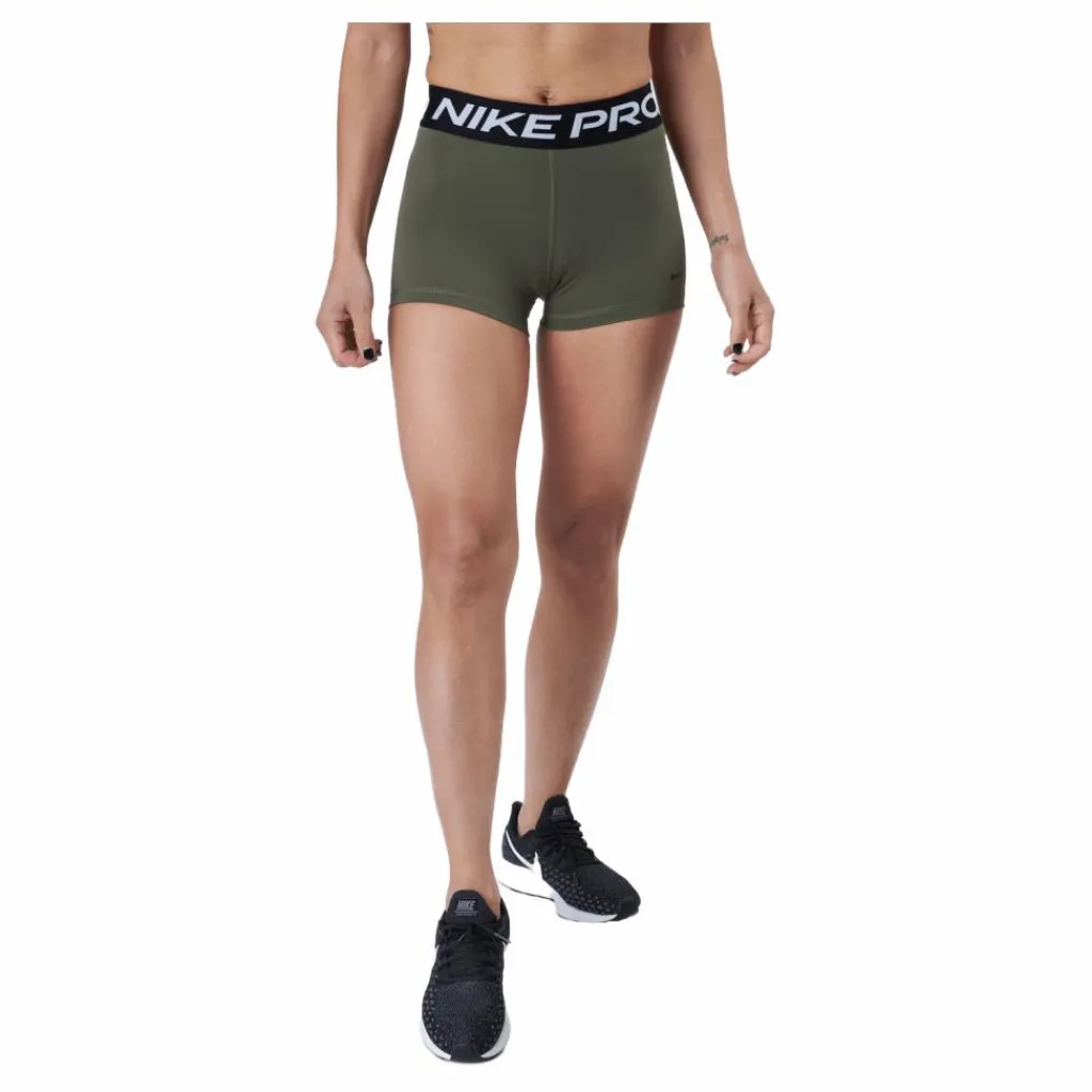 Pro Women's 3" Shorts Medium Olive/black/black*Nike Discount