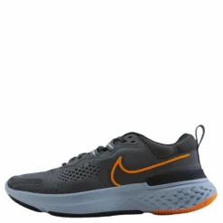 React Miler 2 Men's Road Medium Ash/kumquat-black-wolf*Nike Online