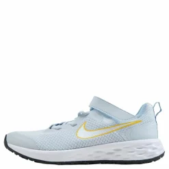 Revolution 6 Little Kids' Aura/multi-color-worn Blue*Nike Hot