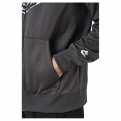 Nike Sportswear Men's Full-zip Medium Ash/olive Grey/white Grå Sale