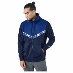 Nike Sportswear Men's Full-zip Blackened Blue/deep Royal Blue Blå Sale