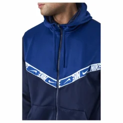 Nike Sportswear Men's Full-zip Blackened Blue/deep Royal Blue Blå Sale