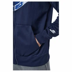 Nike Sportswear Men's Full-zip Blackened Blue/deep Royal Blue Blå Sale