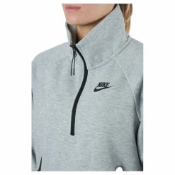 Nike Sportswear Tech Fleece Wo Dk Grey Heather/black Grå