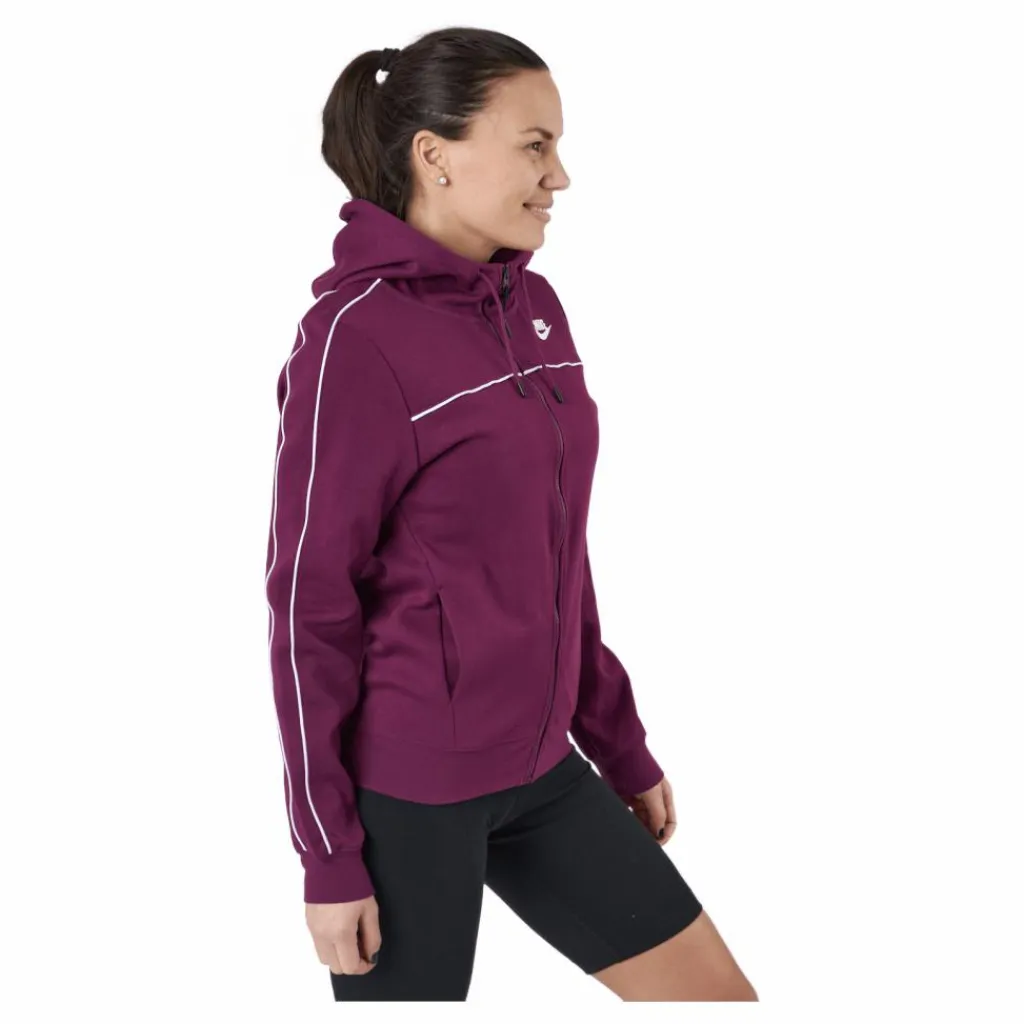 Nike Sportswear Women's Full-z Sangria/white Lila Best
