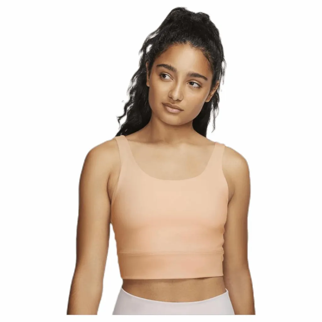 Yoga Luxe Crop Top Orange*Nike New