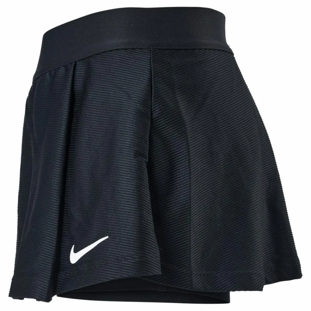 Nike Court Victory Big Kids' (Girls') Tennis Skirt BLACK/WHITE Svart Best