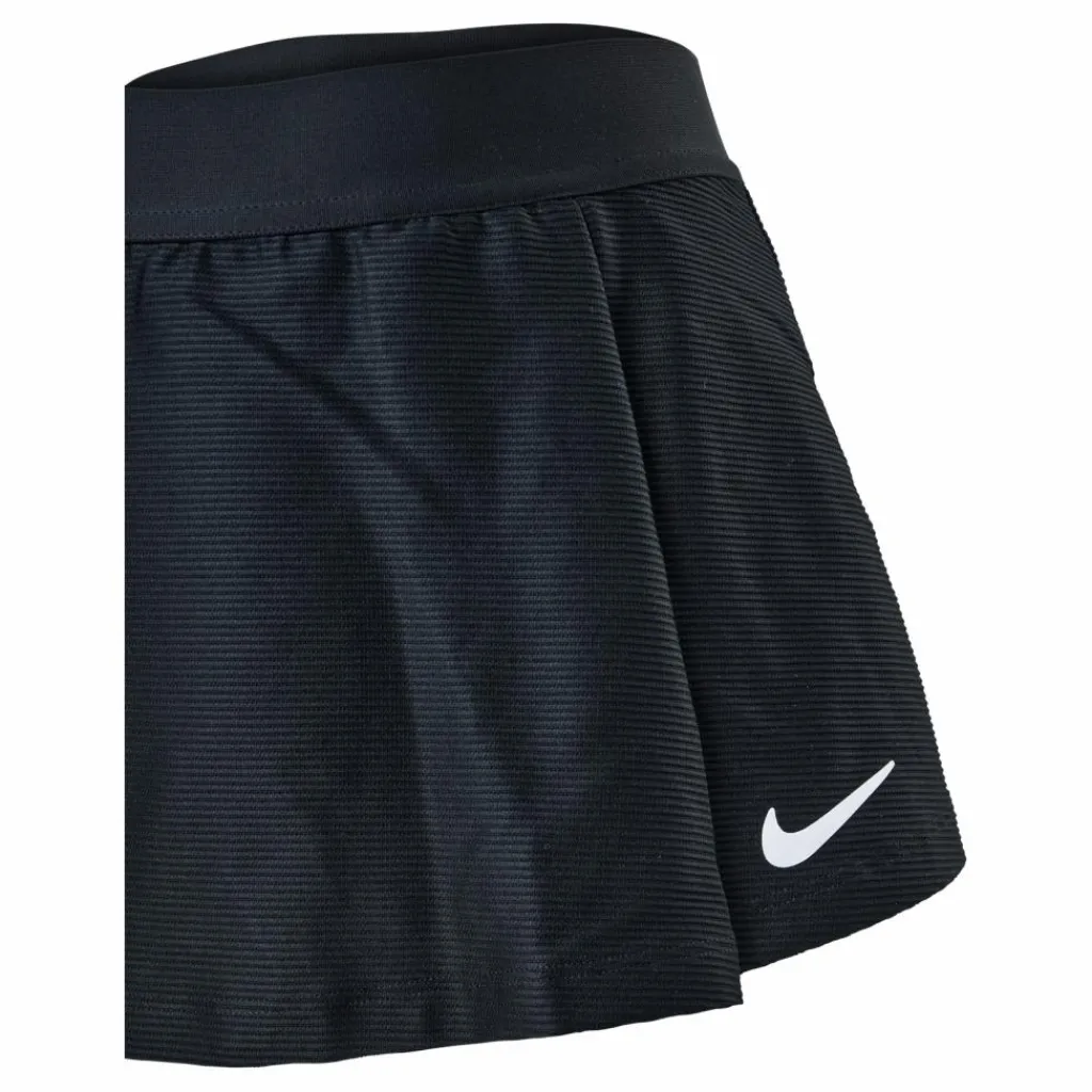 Nike Court Victory Big Kids' (Girls') Tennis Skirt BLACK/WHITE Svart Best