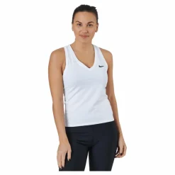Court Victory Women's Tennis Tank WHITE/BLACK*Nike Discount