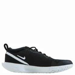 Nike court Zoom Pro Men's Hard Black/white Svart och Vit Outlet