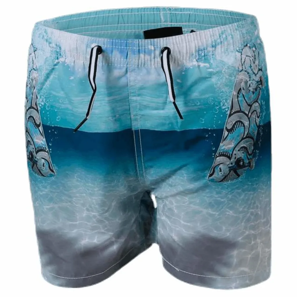 Niko Swim Shorts Turquoise*Molo Discount