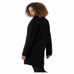 Only Nina Celeste Wool Coat Black Svart Clearance