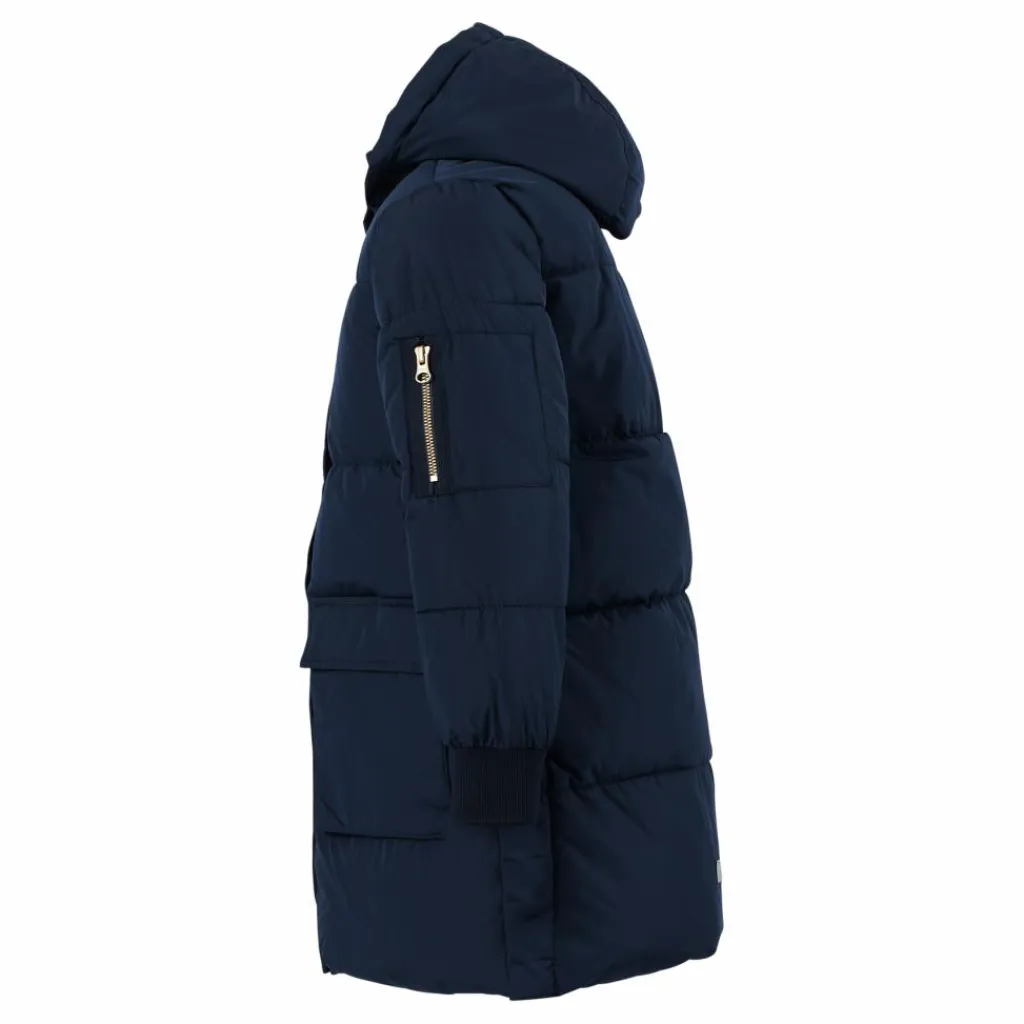 Nkfmuso Long Puffer Jacket Cam Dark Sapphire*Name It Outlet