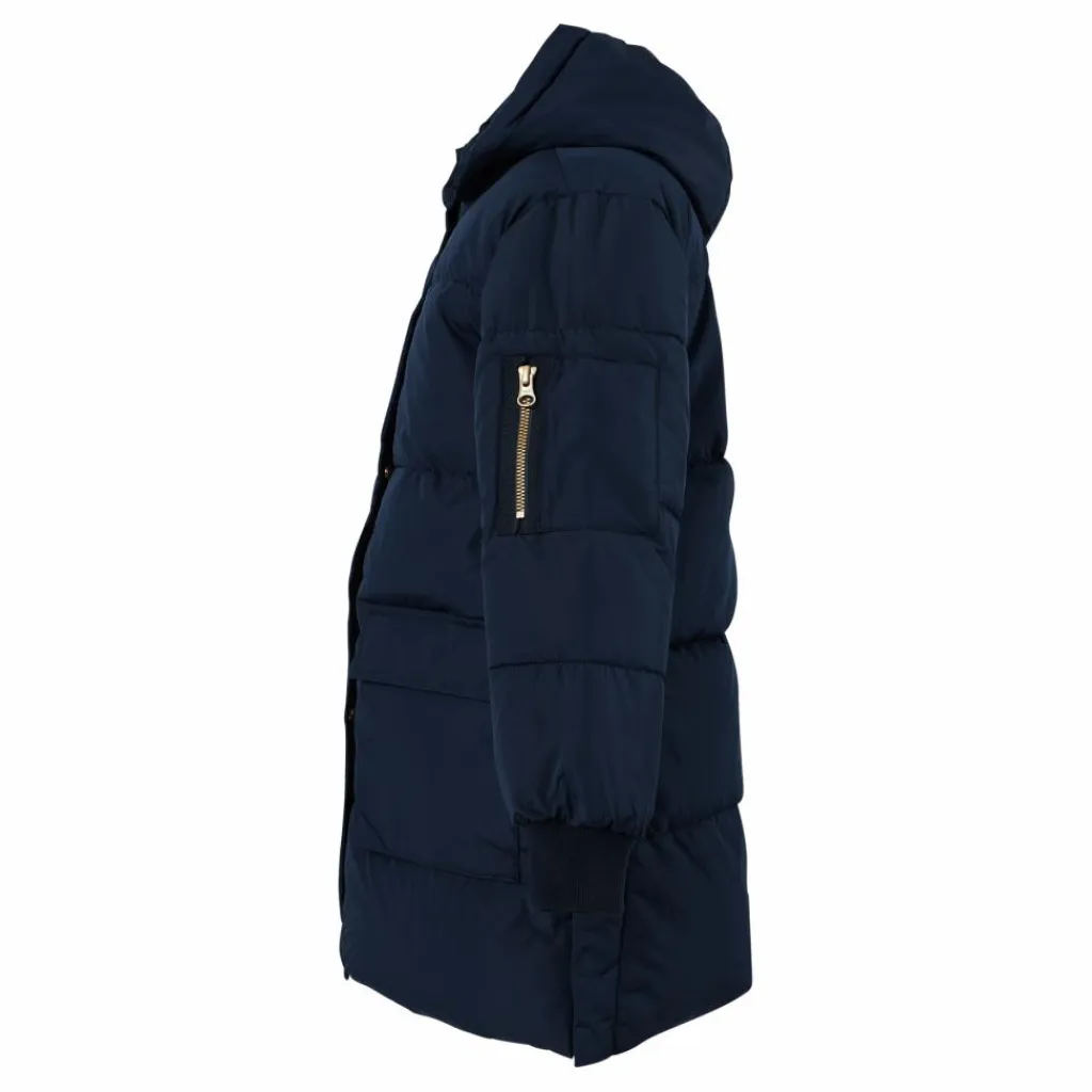 Nkfmuso Long Puffer Jacket Cam Dark Sapphire*Name It Outlet