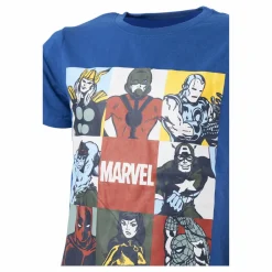 Name It Nkmarthur Marvel Ss Top Mar Nouvean Navy Blå Online