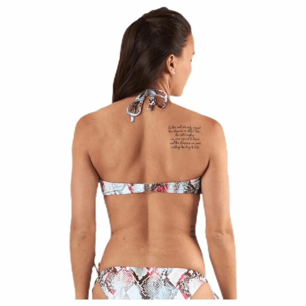Pieces Noelle Bikini Bandeau Beige Clearance