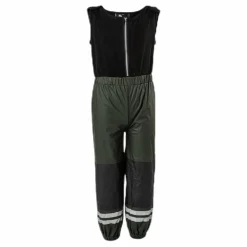 Lindberg Nordskog Fleece-Lined Rain Set Green Grön Best