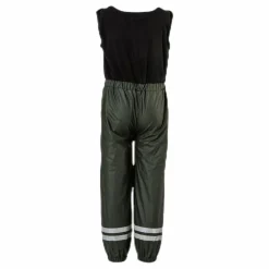 Lindberg Nordskog Fleece-Lined Rain Set Green Grön Best