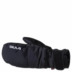 Bula North Mittens  Black Svart Clearance