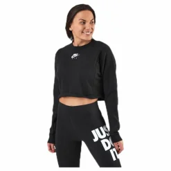 Nike Nsw Air Crew Black Svart