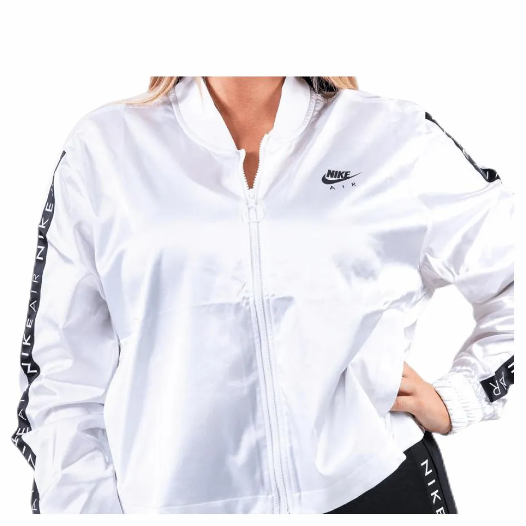 Nsw Air Track Jacket Satin Plus White*Nike Outlet