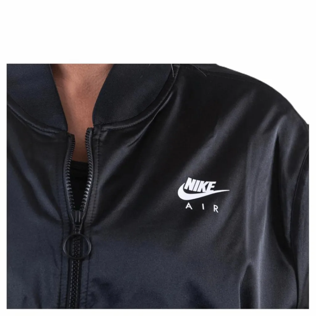 Nsw Air Track Jacket Satin Plus Black*Nike