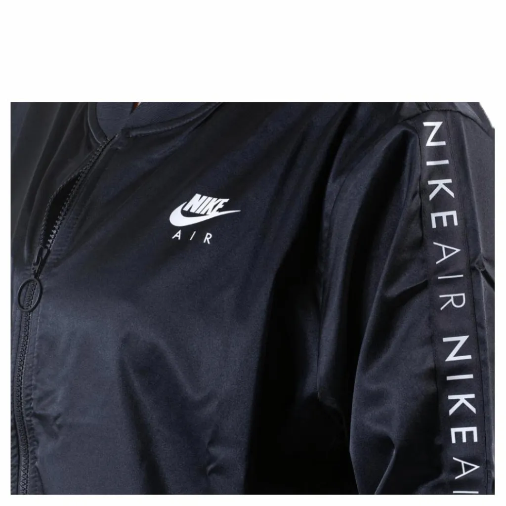 Nsw Air Track Jacket Satin Plus Black*Nike