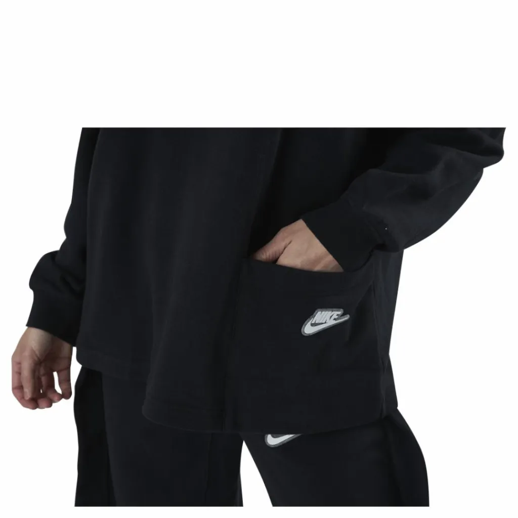 Nsw Crew Earth Day Ft White/Black*Nike Clearance