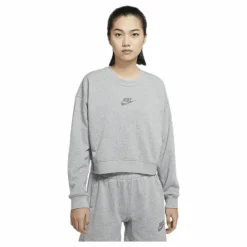 Nike Nsw Crew Ft M2Z Grey Grå Best