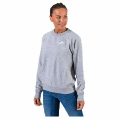 Nsw Essential Crew Flc White/Grey*Nike New