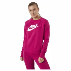 Nike Nsw Essential Crew Hbr Pink Rosa New