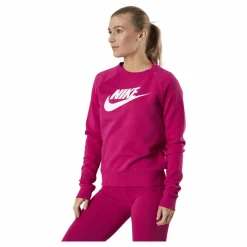Nike Nsw Essential Crew Hbr Pink Rosa New