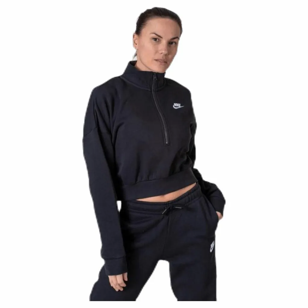Nsw Essential Flc Crop Hz White/Black*Nike Clearance