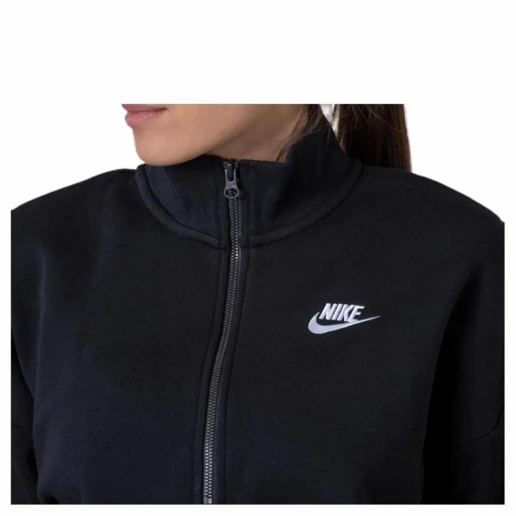 Nsw Essential Flc Crop Hz White/Black*Nike Clearance