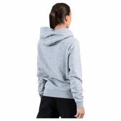 Nike Nsw Essential Hoodie White/Grey Grå New