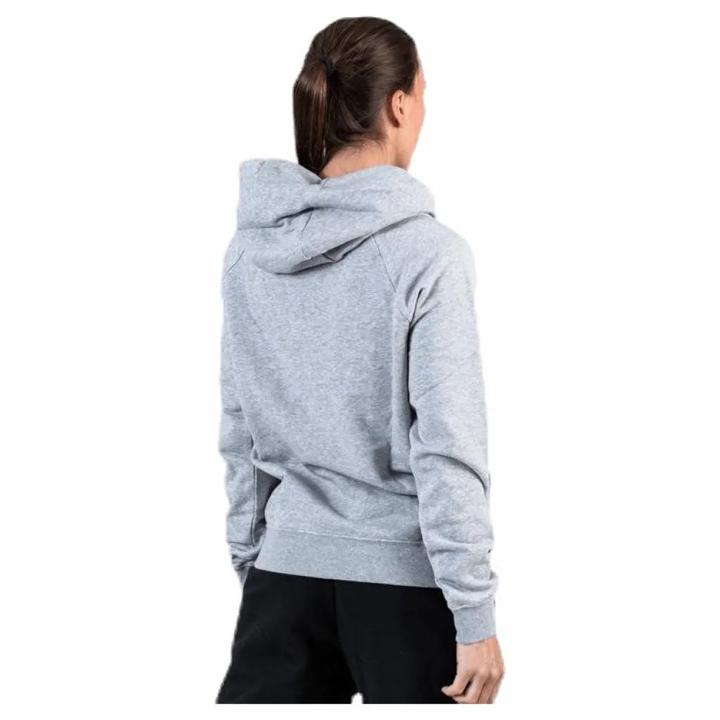Nike Nsw Essential Hoodie White/Grey Grå New