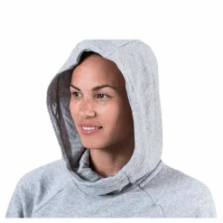 Nike Nsw Essential Hoodie White/Grey Grå New