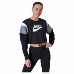 Nsw Heritage Crew Flc Sb White/Black*Nike Outlet