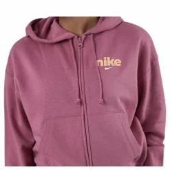 Nike Nsw Hoodie Fz Flc Bb Vrsty Pink Rosa Best